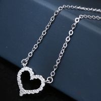 جديد النحاس الحلو الحب الزركون قلادة Nihaojewelry بالجملة main image 1