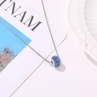 Fashion Necklace Full Diamond Soft Ceramic Large Hole Bead Diamond Ball Pendant Necklace Nihaojewelry Wholesale main image 5