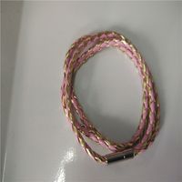 Fashion Simple Multi-layer Braided Twist Bracelet Men And Women Couples Hand Rope Nihaojewelry Wholesale main image 3