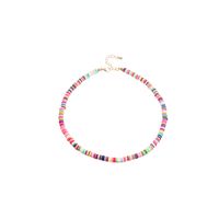 New Simple Bohemian Fashion Terracotta Necklace Color Choker Neck Chain Nihaojewelry Wholesale sku image 3