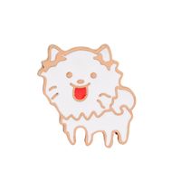 Cartoon Cute Brooch Dog Poodle Golden Retriever Wangxing Man Brooch Clothing Accessories Nihaojewelry Wholesale sku image 6