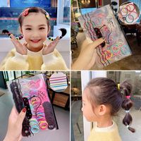 500 Rubber Bands Korean New Fashion Hair Cheap Scrunchies Set Wholesale main image 6