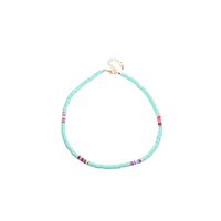 New Simple Bohemian Fashion Terracotta Necklace Color Choker Neck Chain Nihaojewelry Wholesale sku image 4