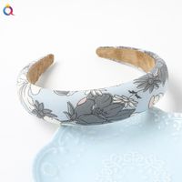 New Thickened Sponge Floral Headband Wild Daisy Fabric Headband Nihaojewelry Wholesale sku image 8