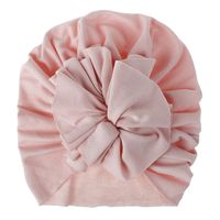 Nouveau Bébé Chapeau 2021 Européen Et Américain Enfants Plissée Fleur De Bébés Coton Tricoté Beanie Européen Et Américain Multi-couleur sku image 4