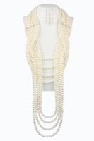 Europäische Und Amerikanische Übertriebene Kreative Mehr Schicht Ige Perlenkette Set Lange Pullover Halskette Schmuck Großhandel 3080 sku image 1
