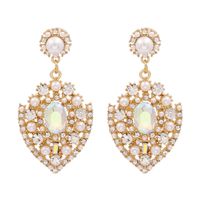 New Exaggerated Hollow Earrings Fashion Cold Temperament Earrings Nihaojewelry Wholesale sku image 1