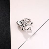 European New Trend Punk Retro Cute Hippo Ring Men And Women Animal Ring Foreign Trade Popular Style main image 4