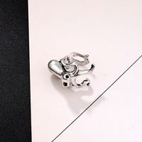 Nueva Tendencia Europea Punk Retro Lindo Anillo De Hipopótamo Hombres Y Mujeres Anillo Animal Comercio Exterior Estilo Popular main image 4