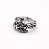 Nuevo Anillo Europeo De Moda Único Retro Punk Animal Águila Garra Anillo De Hombre Cruz-frontera  Venta Caliente main image 1