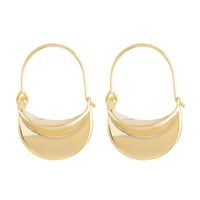 New Wave Irregular Arc Earrings Wild Temperament Earrings Niche Design Wholesale Nihaojewelry sku image 1