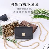 Chain Belt Bag Accessories Fashion Black Snake Pattern Leopard Decoration Belt Or A Separate Shoulder Bag Tide Wholesale Nihaojewelry main image 1