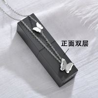 304 Stainless Steel 18K Gold Plated Plating Insect Necklace main image 3
