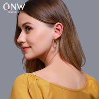 Fashion Style Simple Earrings Classical Exaggerated Hollow Large Circle Earrings Ear Buckle Explosion Accessories Wholesale Nihaojewelry main image 3