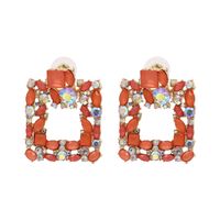 Fashion Geometric Diamond Alloy Earrings Ear Studs main image 6