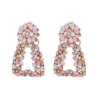 Fashion  Exaggerated Geometric Earrings Diamond Personalized Retro Earrings Jewelry Wholesale Nihaojewelry main image 5