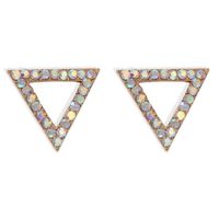 Creative Triangle Geometric Earrings New Temperament Earrings Simple Trendy Earrings Wholesale Nihaojewelry main image 1