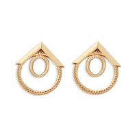 Creative Geometric Irregular Earrings Simple Holiday Style Fashion Wild Atmosphere Earrings House Design Wholesale Nihaojewelry main image 1