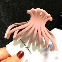 Europäische Und Amerikanische Neue Große Adult Claw Clip Candy Farbe Haarnadel Korea Ins Damen Pferdes Chwanz Clip Kopfschmuck Haarnadel Großhandel sku image 2
