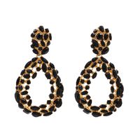Fashion Earrings Exaggerated Geometric Water Drop Earrings Diamond Personalized Retro Earrings Jewelry Wholesale Nihaojewelry sku image 3
