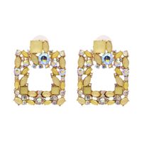 Fashion Geometric Diamond Alloy Earrings Ear Studs sku image 3