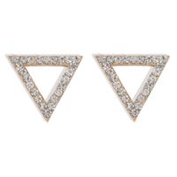 Creative Triangle Geometric Earrings New Temperament Earrings Simple Trendy Earrings Wholesale Nihaojewelry sku image 1