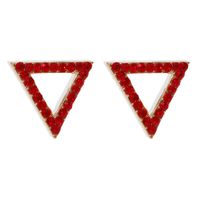 الإبداعية مثلث هندسية أقراط جديد مزاجه أقراط بسيطة العصرية الأقراط الجملة Nihaojewelry sku image 2