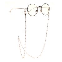 Hot Section Fashion Simple All-hand Color Coffee Crystal Glasses Chain Wholesale Nihaojewelry main image 3