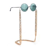 Hot Selling Fashion Simple Color Retention Gold Thick Glasses Rope Small Ccb Glasses Chain Non-slip Wholesale Nihaojewelry main image 3