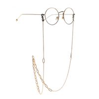 Golden Thick Stainless Steel Sunglasses Chain Color Retention True Gold Plated Glasses Rope Glasses Chain Wholesale Nihaojewelry main image 3