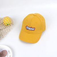 Chapeau Pour Enfants Crème Solaire D'été Nouvelle Casquette De Baseball Broderie Lettre Visière Fille Chapeau En Gros Nihaojewelry main image 3