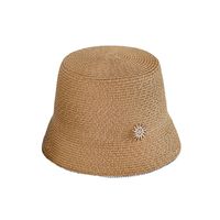 Chapeau De Pêcheur Chapeau D&#39;été Dames Mode Chapeau Seau Chapeau Crème Solaire Chapeau De Paille Chapeau De Soleil En Gros Nihaojewelry main image 6