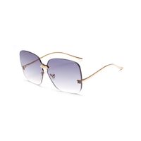 Borderless Sunglasses Jelly Color Marine Glasses Wholesale Nihaojewelry main image 4