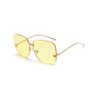 Borderless Sunglasses Jelly Color Marine Glasses Wholesale Nihaojewelry main image 5
