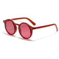 Korean Sunglasses Trend Retro Sunglasses Marine Color Film Hip-hop Trend Glasses Wholesale Nihaojewelry main image 6