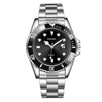 Fashion New Men's Steel Belt Watch British Waterproof Quartz Men And Women Watches Wholesale Nihaojewelry main image 3