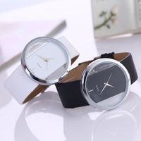 Fashion Simple Transparent Double-sided Hollow Watches Quartz Casual Watches Wholesale Nihaojewelry main image 1