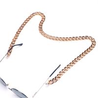 Hot Selling Fashion Simple Color Retention Gold Thick Glasses Rope Small Ccb Glasses Chain Non-slip Wholesale Nihaojewelry sku image 1