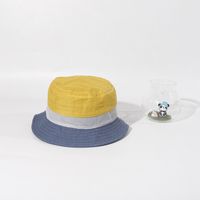 Children's Hat Summer Sunscreen Fisherman Summer Sun Hat Boy Baby Gauze Hat Wholesale Nihaojewelry sku image 1