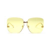 Borderless Sunglasses Jelly Color Marine Glasses Wholesale Nihaojewelry sku image 6