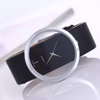 Fashion Simple Transparent Double-sided Hollow Watches Quartz Casual Watches Wholesale Nihaojewelry sku image 3