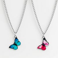 Butterfly Necklace Alloy Dripping Fashion Wild Temperament Clavicle Chain Wholesale main image 1