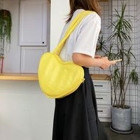 New Korean Fashion Heart-shaped Shoulder Bag Armpit Bag Harajuku Wild Large-capacity Bag Wholesale Nihaojewelry main image 5