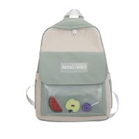 Korean College Style Creative Funny Transparent Fruit Backpack Casual Schoolbag Wholesale Nihaojewelry sku image 1