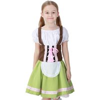 Halloween Neue Deutsche Oktoberfest Kostüme Mädchen Große Kinder Eltern-kind-kleidung Dienstmädchen-kleidung Kindergarten-performance-kleidung sku image 4