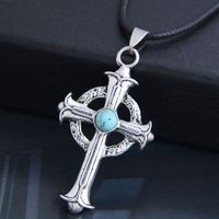 Neue Mode Männer Dominierenden Retro Kreuz Persönlichkeit Halskette Großhandel Nihaojewelry main image 1