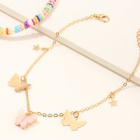Fashion Jewelry Wholesale Multi-element Beach Style Soft Ceramic Anklet Butterfly Five-pointed Star Foot Ornaments Wholesale Nihaojewelry main image 5