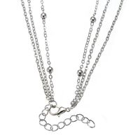 Fashion Jewelry New Necklace Multi-layer Retro Inlaid Real Stone Sweater Chain Wholesale Nihaojewelry main image 5