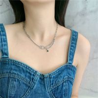 Korea Necklace Stars Retro Old Necklace Clavicle Chain Wholesale Nihaojewelry main image 5