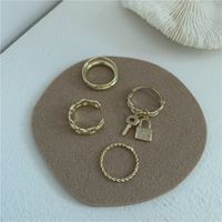 Jumpy Ring Fashion Micro-set Zircon Joint Ring Bag Key Index Finger Ring Tail Ring Wholesale Nihaojewelry main image 4